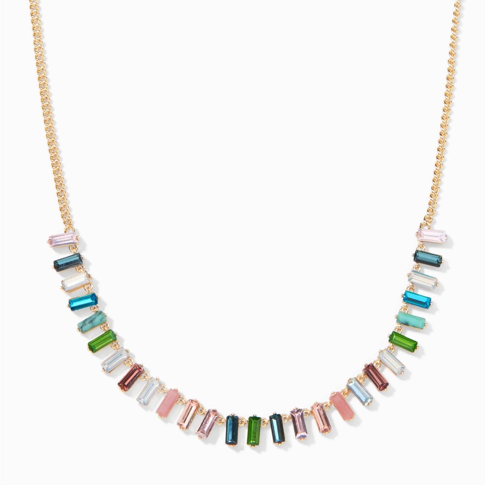 Stella & Dot Ombré Baguette Necklace